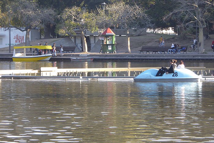 Lago del Parque Independencia, Rosario