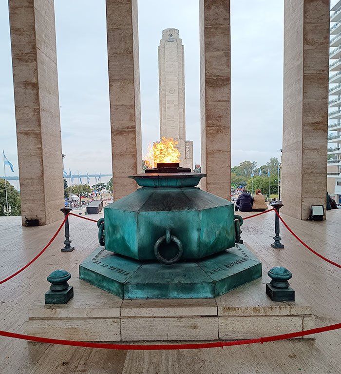 VIsita al Monumento a la Bandera en Rosario